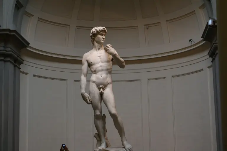 изображение статуи Давида во весь рост